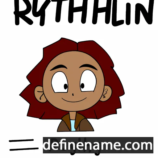 Ruthlyn cartoon