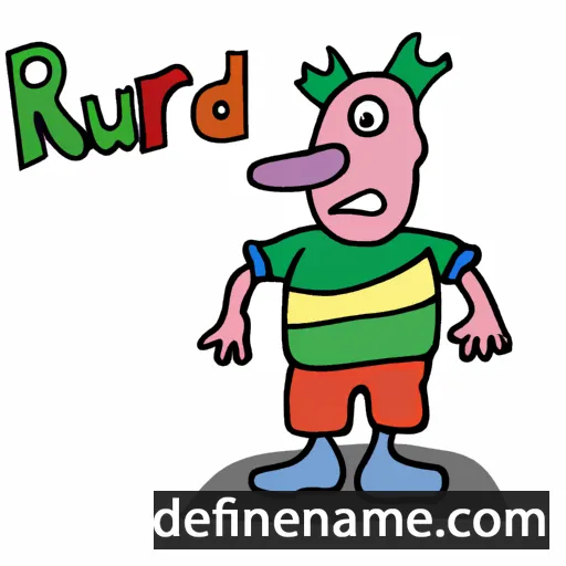 Ruurd cartoon