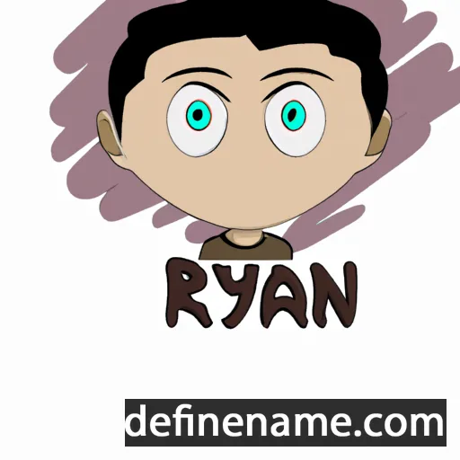 Ryaan cartoon