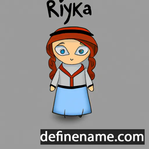 Ryfka cartoon