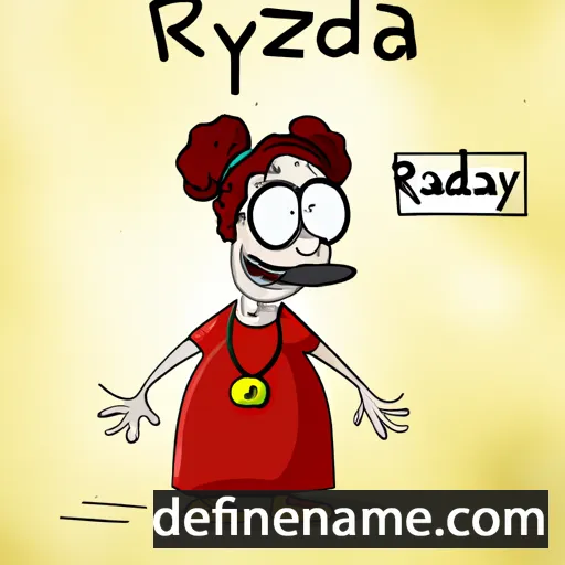 Ryszarda cartoon