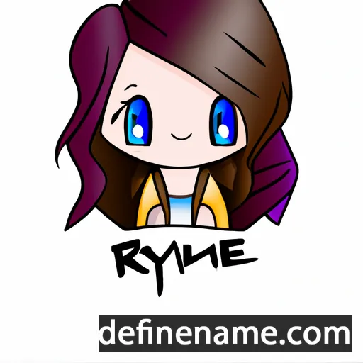 Ryyne cartoon