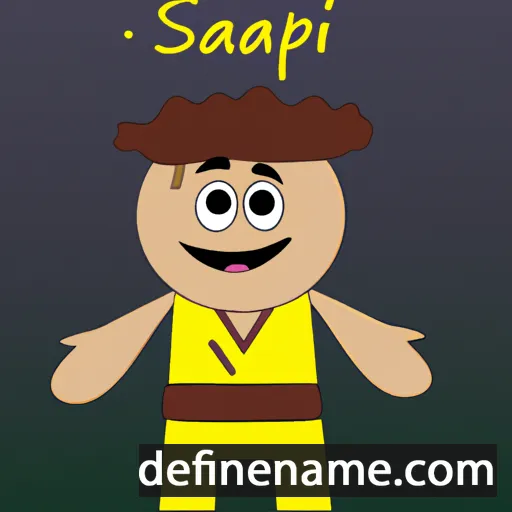 Şahap cartoon