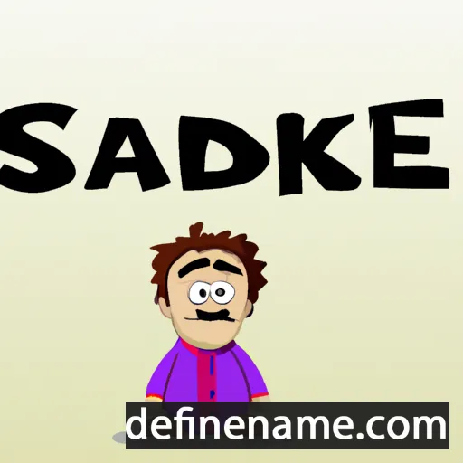 Sadek cartoon