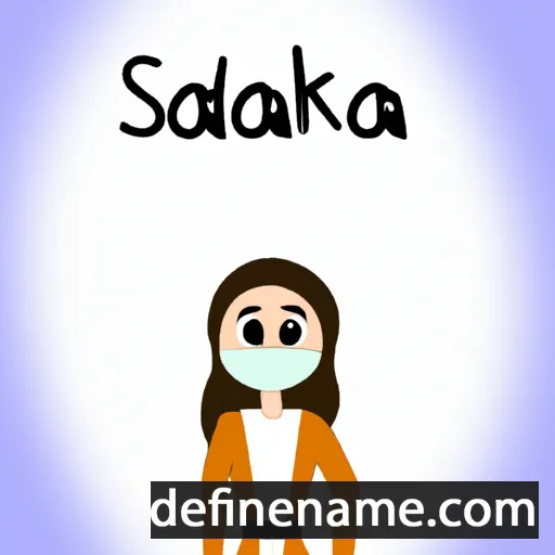 Sadika cartoon