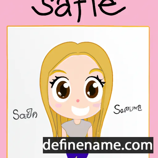 Saffie cartoon