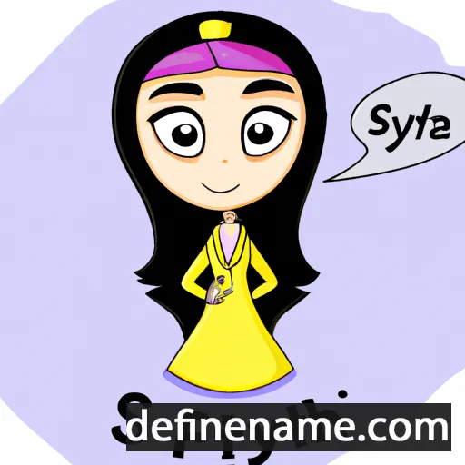 Safiyah cartoon