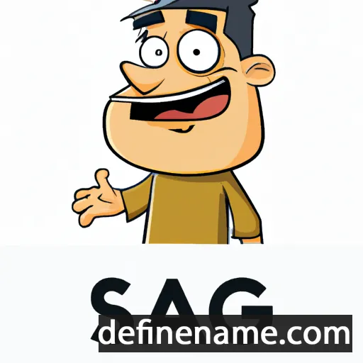 Sagid cartoon