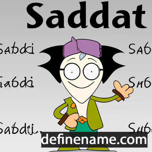 Sagidat cartoon