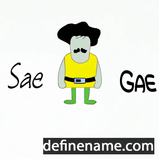 Sagie cartoon