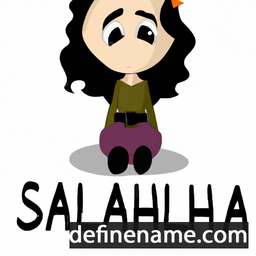 Sahalia cartoon