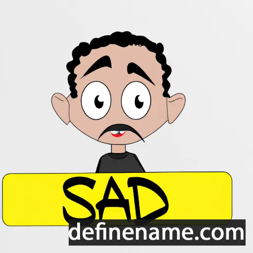 Saïd cartoon