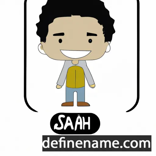 Saiah cartoon