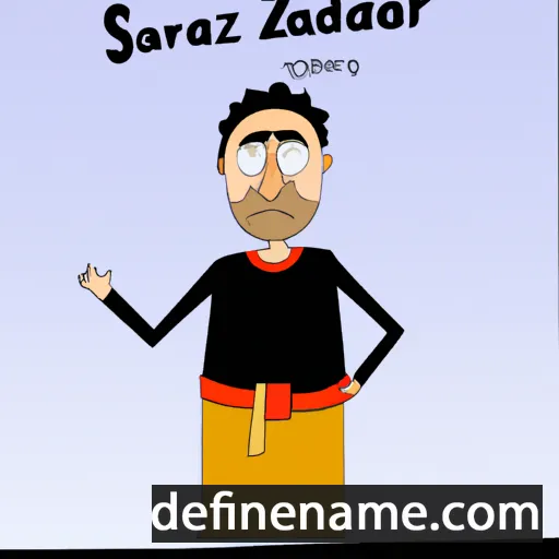 Saidnazar cartoon