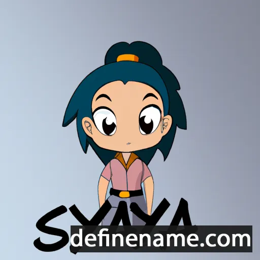 Saiya cartoon