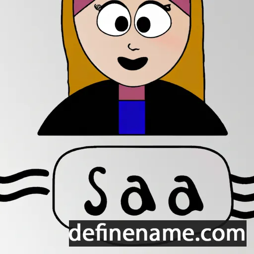 Saja cartoon