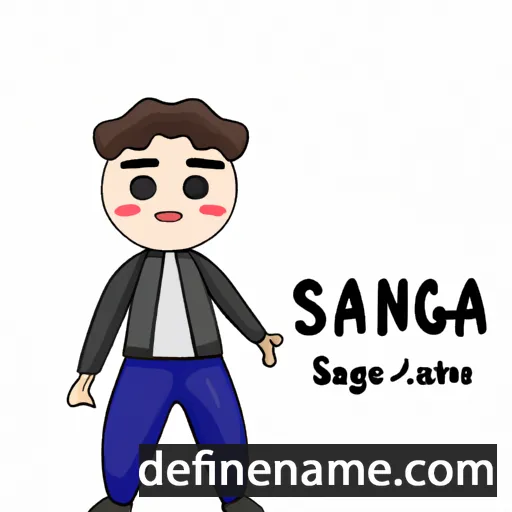 Sajang cartoon