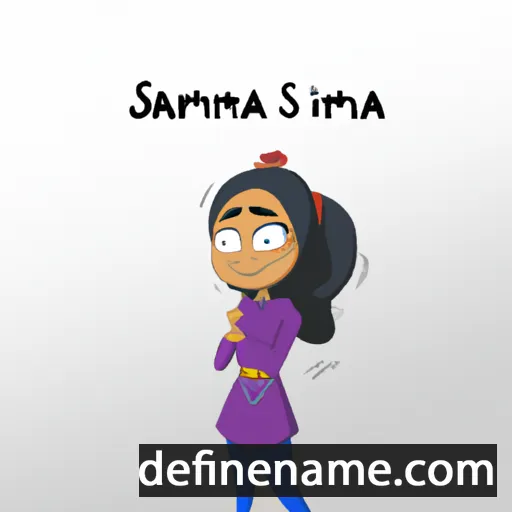 Sajmira cartoon