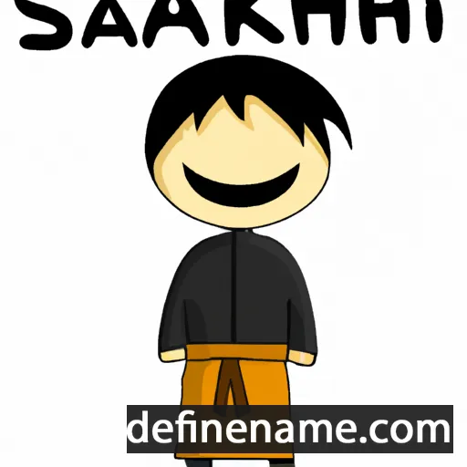 Sakhi cartoon