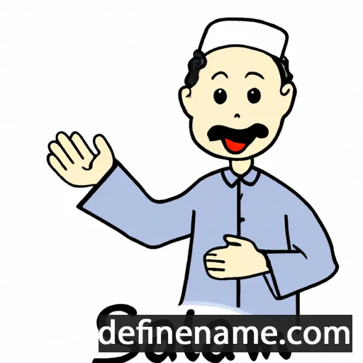 Salam cartoon