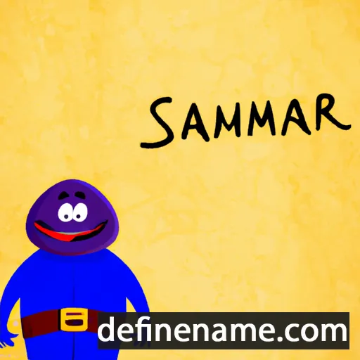 Salamar cartoon