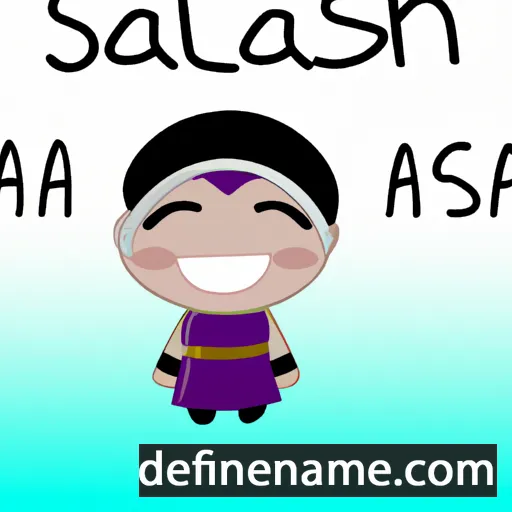 Salasiah cartoon