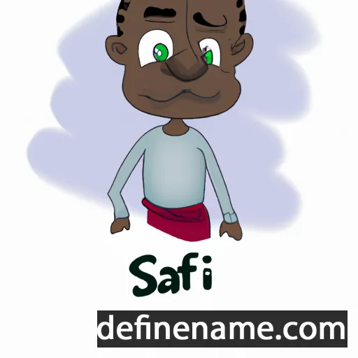 Salifu cartoon