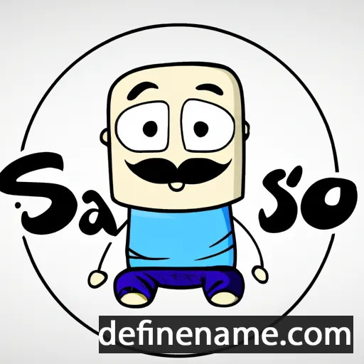 Šaňo cartoon