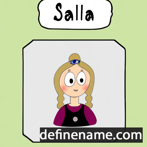 Sälla cartoon