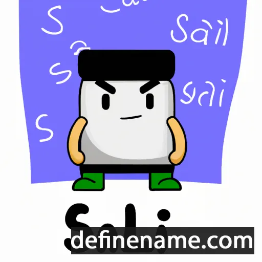 Salín cartoon