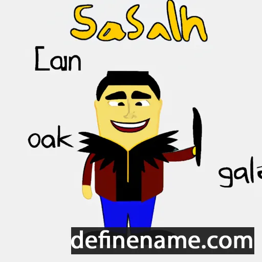 Salish cartoon