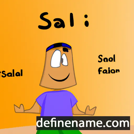 Sallaat cartoon