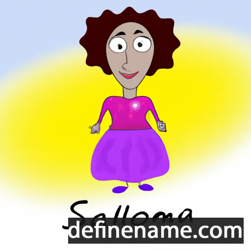 Salomia cartoon