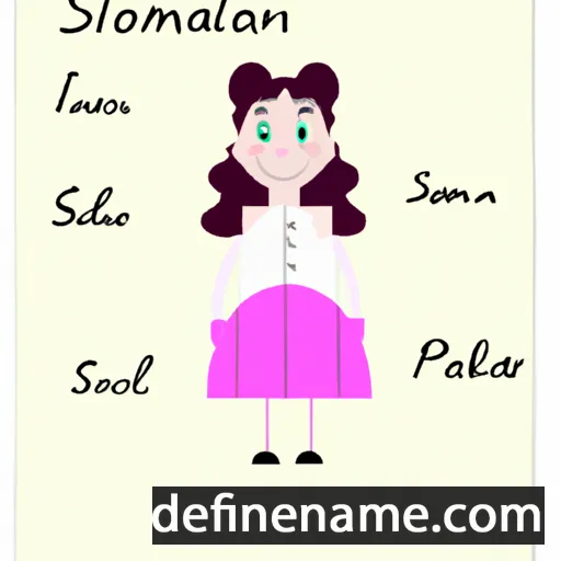 Salomonia cartoon