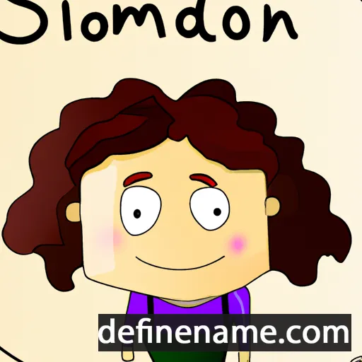 Salomonida cartoon