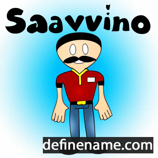 Salvino cartoon