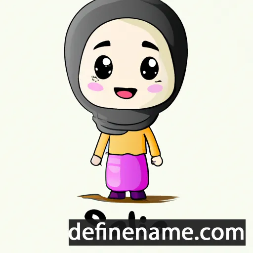 Salwia cartoon