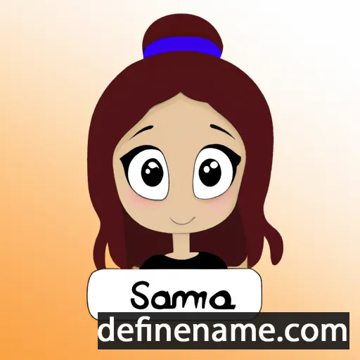 Samaira cartoon