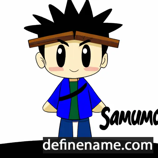 Samanosuke cartoon