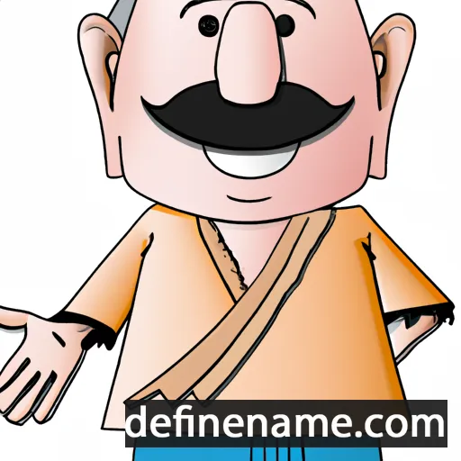 cartoon of the name Samat