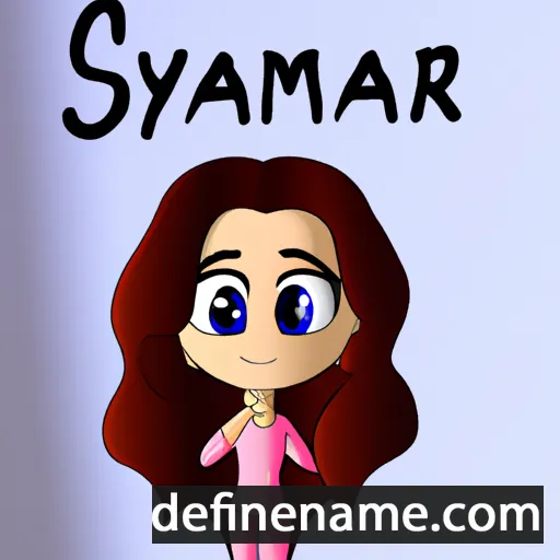 Samayra cartoon