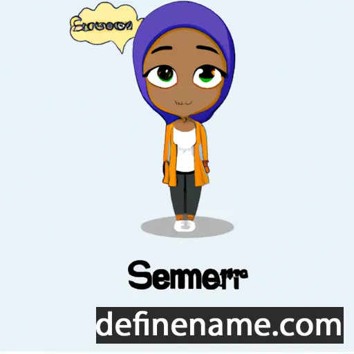 Sameerah cartoon