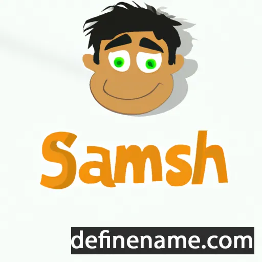 Samesh cartoon