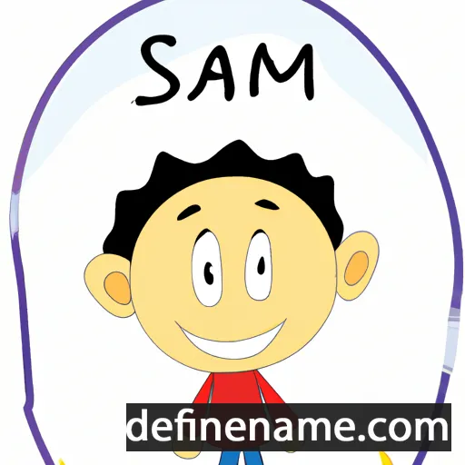 cartoon of the name Sami