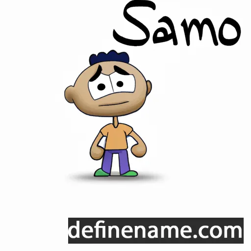 cartoon of the name Samiri