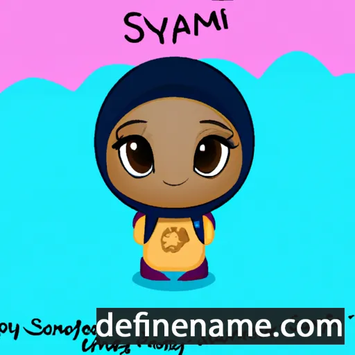 Samiyah cartoon