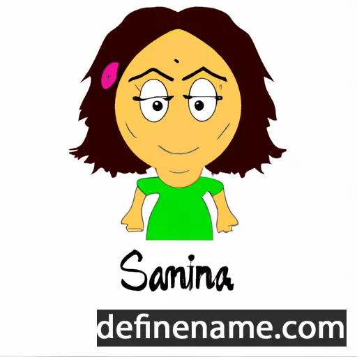 Samrina cartoon