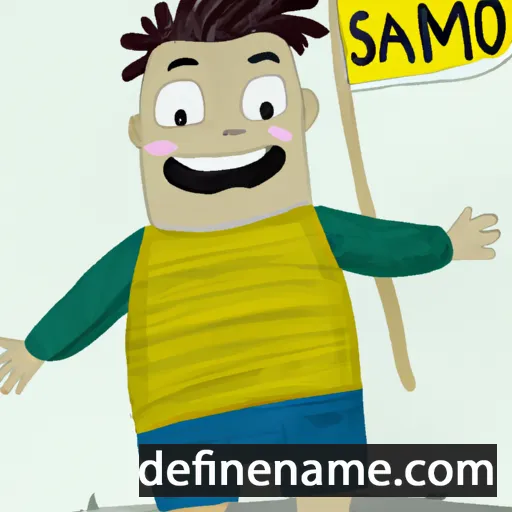 Samsó cartoon