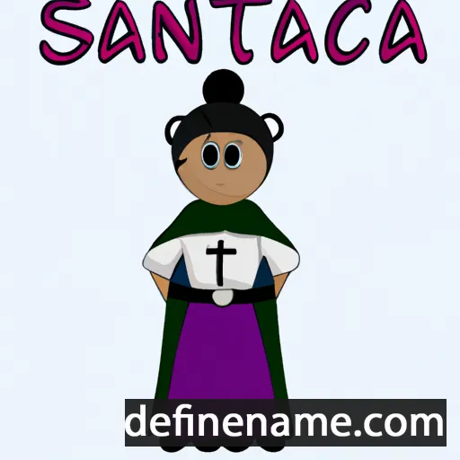 Sancta cartoon