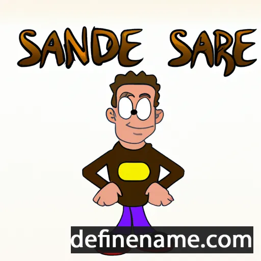 Sandre cartoon